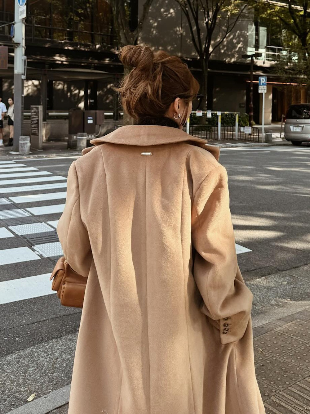 モデル:163cm(着用サイズ:FREE 着用カラー:BEG)
