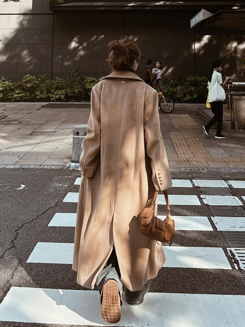モデル:163cm(着用サイズ:FREE 着用カラー:BEG)