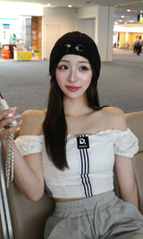 モデル:156cm(着用サイズ:FREE 着用カラー:WHT)