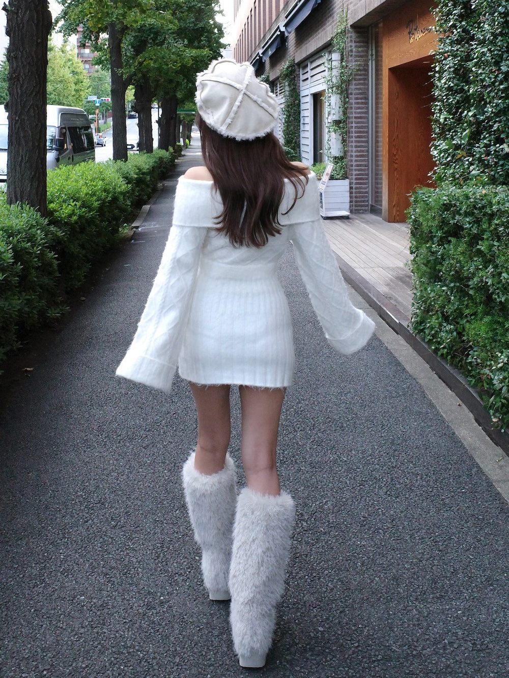 サイズ:FREE カラー:IVO