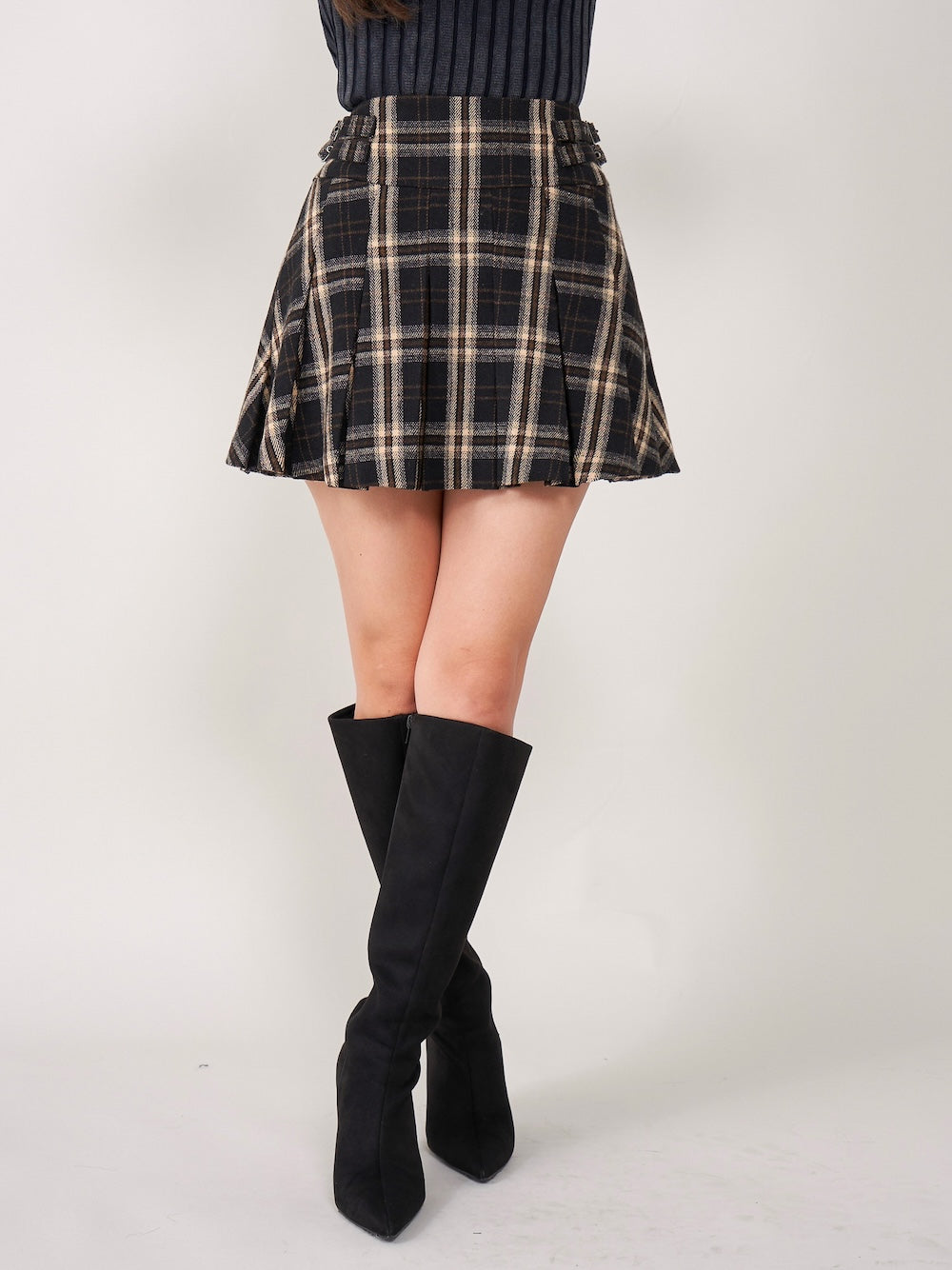 モデル:156cm(着用サイズ:S 着用カラー:BLK)