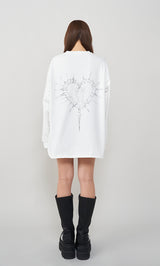 モデル:156cm(着用サイズ:FREE 着用カラー:WHT)