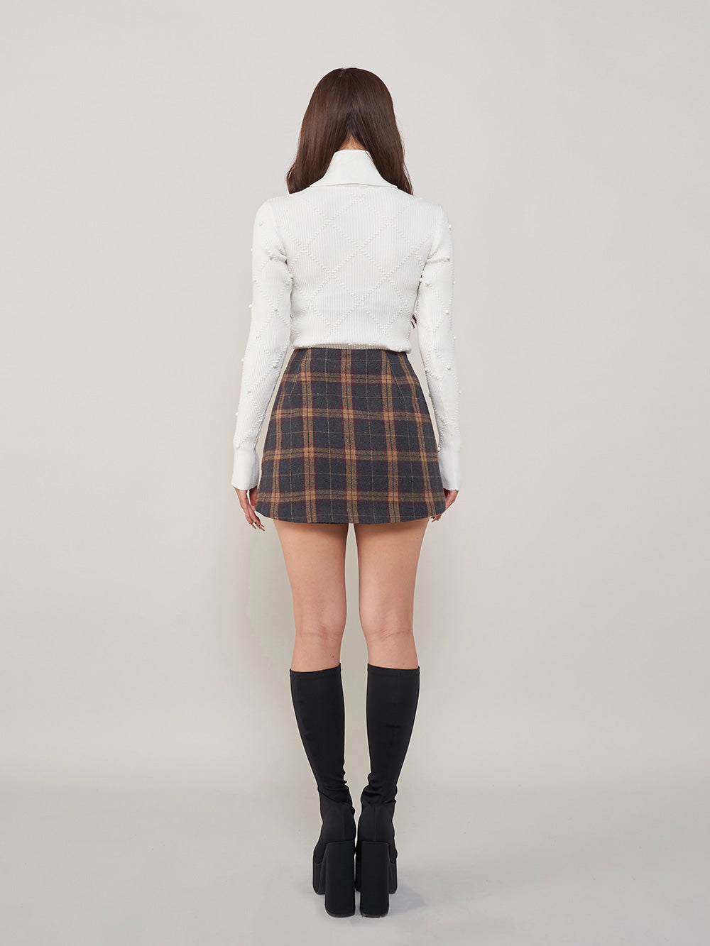 モデル:156cm(着用サイズ:S 着用カラー:GRY)