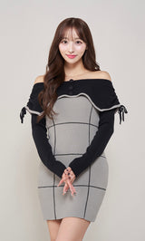 モデル:156cm(着用サイズ:FREE 着用カラー:GRY)