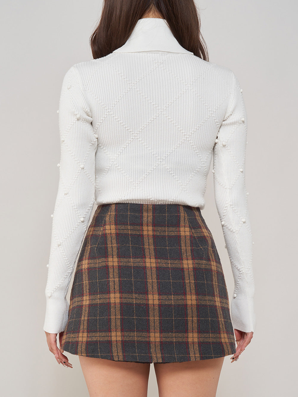 モデル:156cm(着用サイズ:S 着用カラー:GRY)