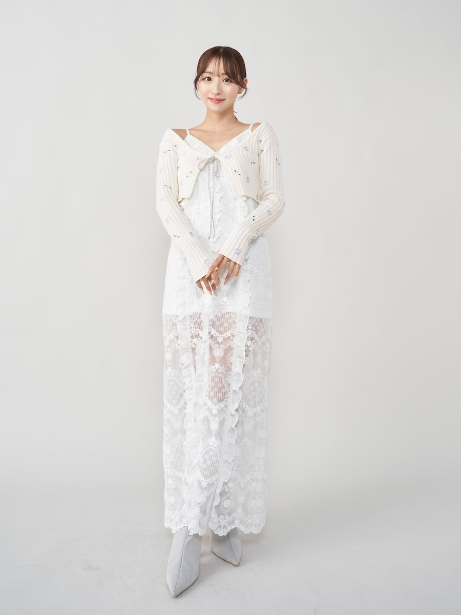 モデル:156cm(着用サイズ:FREE 着用カラー:WHT)