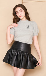 モデル:165cm(着用サイズ:FREE 着用カラー:GRY)