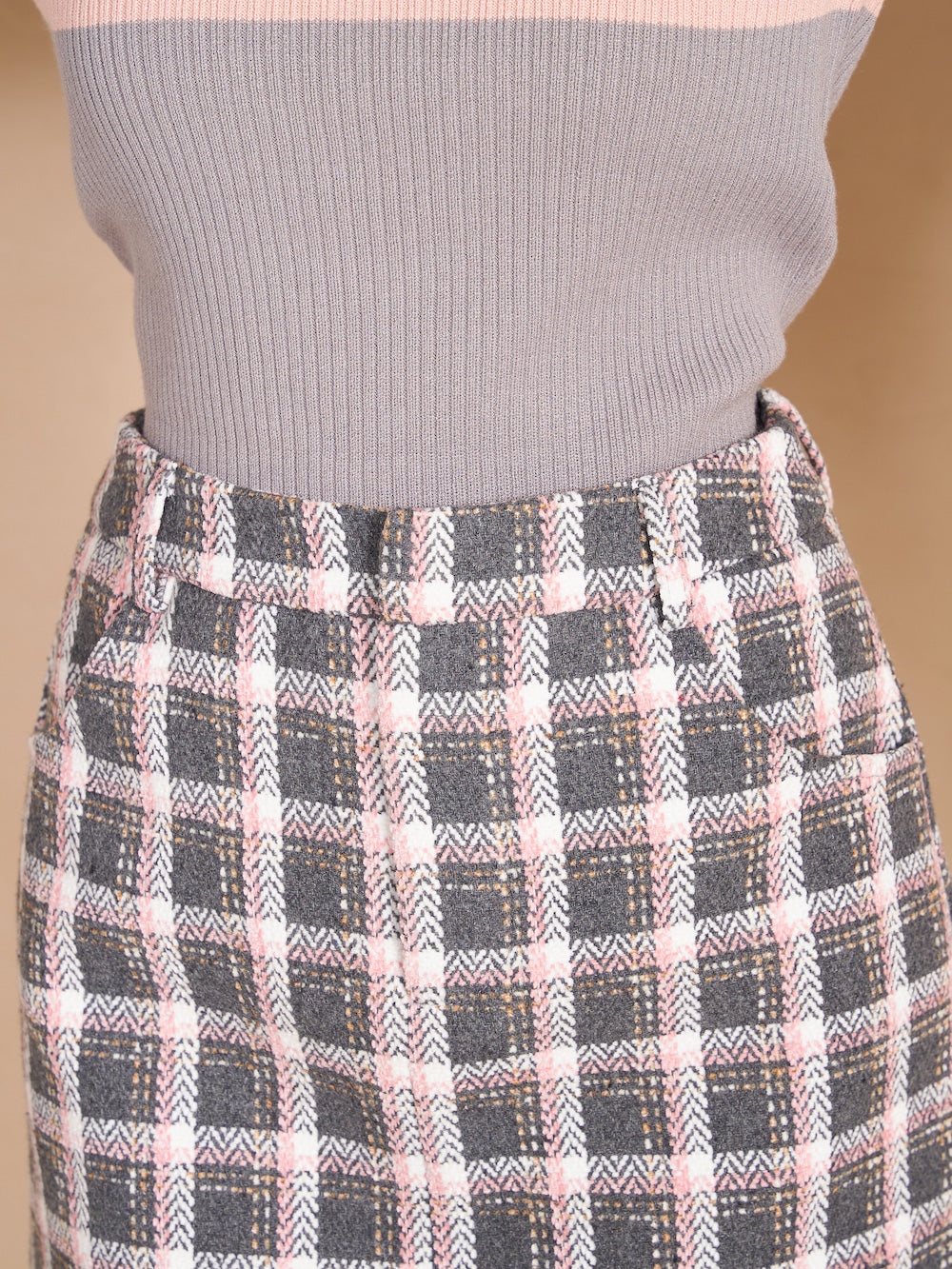 モデル:165cm(着用サイズ:S 着用カラー:GRY)
