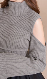 モデル:165cm(着用サイズ:FREE 着用カラー:GRY)