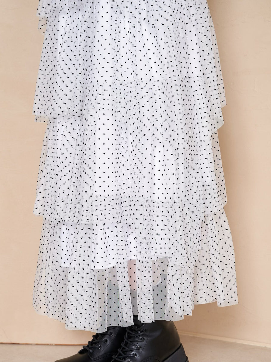 モデル:165cm(着用サイズ:FREE 着用カラー:DOT)