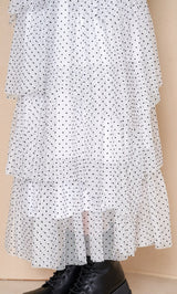 モデル:165cm(着用サイズ:FREE 着用カラー:DOT)