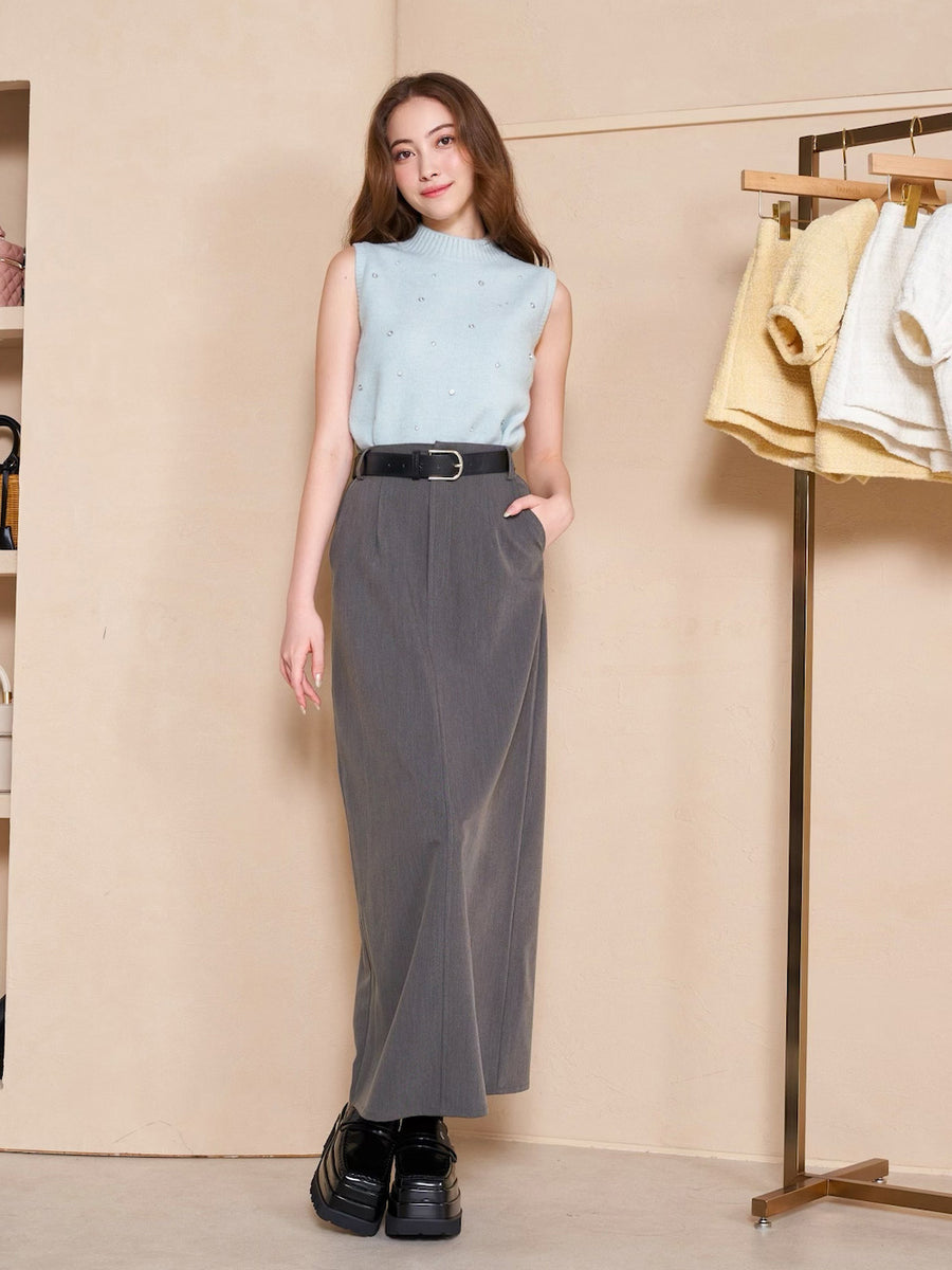 モデル:165cm(着用サイズ:FREE 着用カラー:GRY)