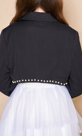 モデル:165cm(着用サイズ:FREE 着用カラー:BLK)