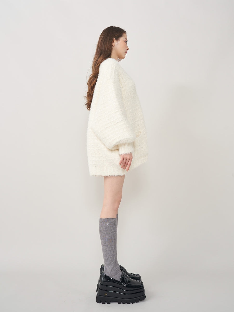 モデル:165cm(着用サイズ:FREE 着用カラー:IVO)