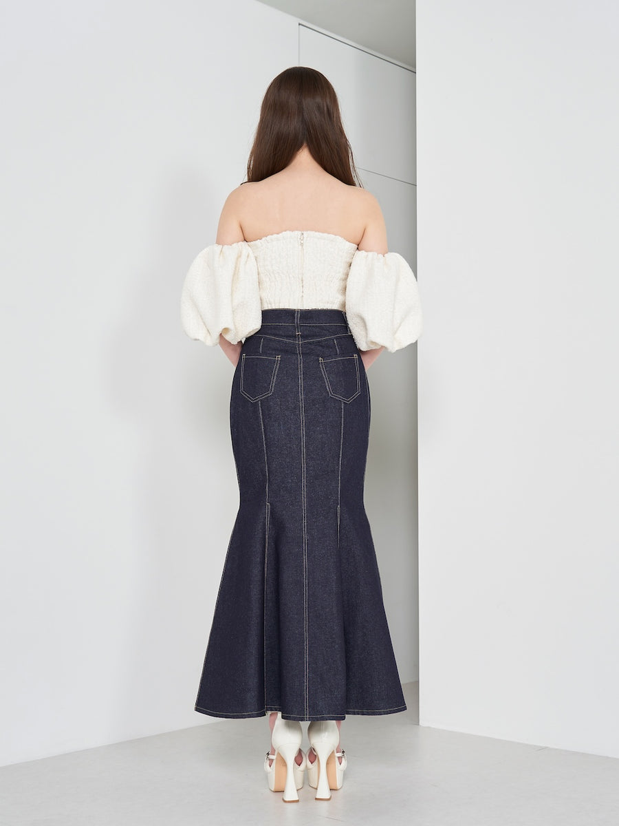 モデル:165cm(着用サイズ:FREE 着用カラー:WHT)