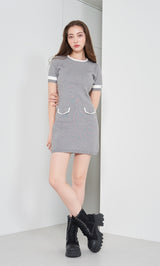 モデル:165cm(着用サイズ:FREE 着用カラー:GRY)