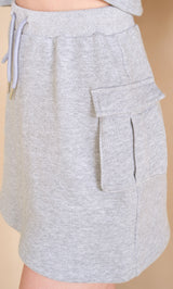 モデル:165cm(着用サイズ:FREE 着用カラー:GRY)