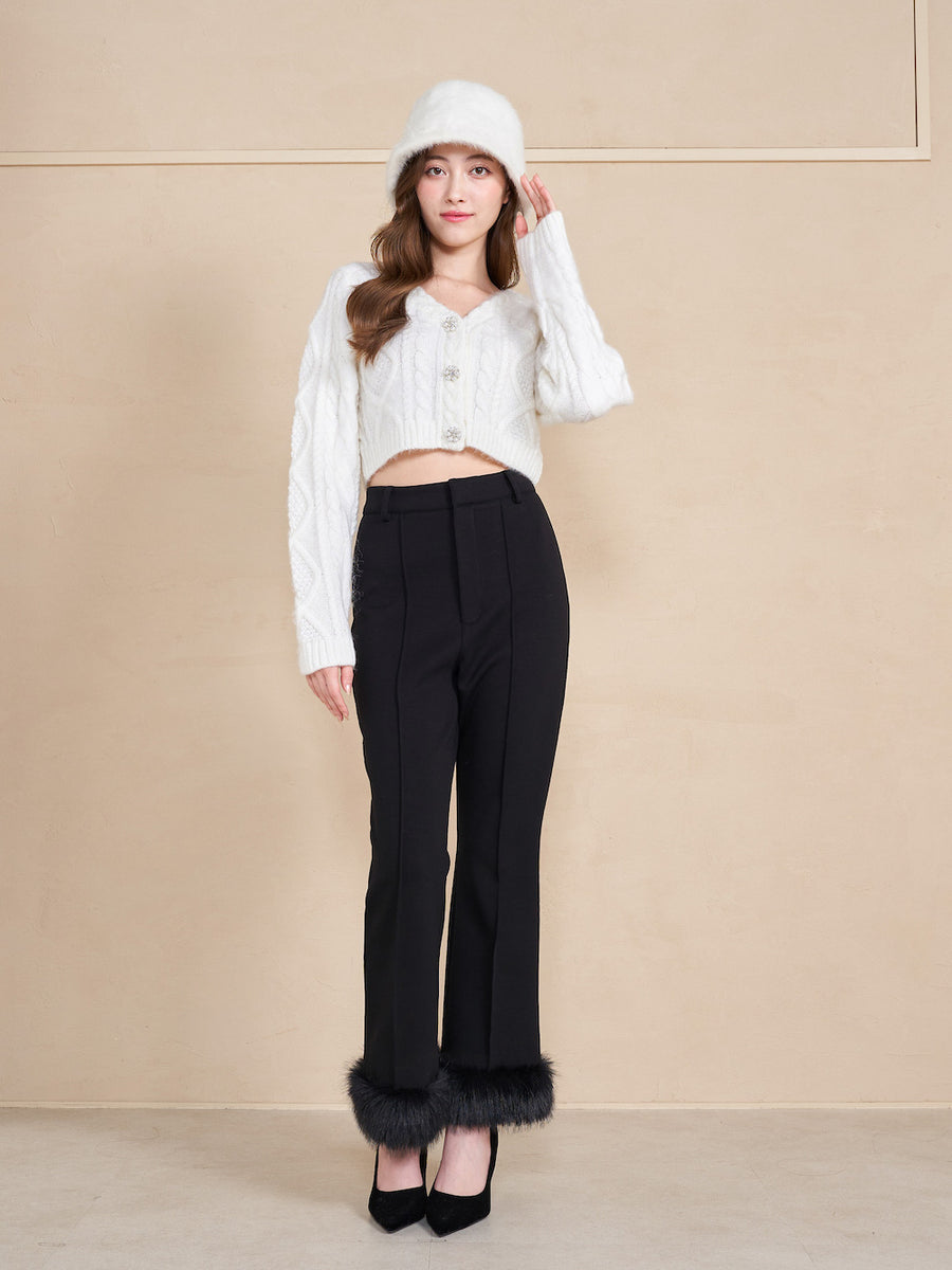 モデル:165cm(着用サイズ:FREE 着用カラー:WHT)