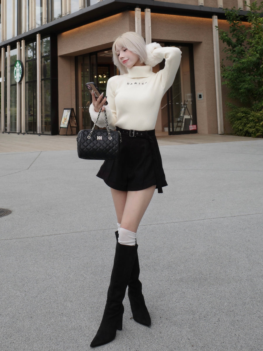モデル:155cm(着用サイズ:FREE 着用カラー:IVO)