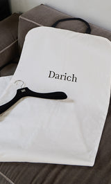 【Darichロゴガーメント&DDロゴベロアハンガー付き】ケープチェックナポレオンコート