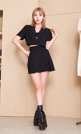 モデル:160cm(着用サイズ:S 着用カラー:BLK)