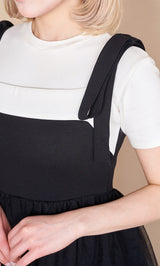 モデル:160cm(着用サイズ: 着用カラー:BLK)