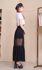 モデル:160cm(着用サイズ:FREE 着用カラー:WHT)