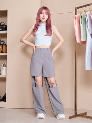 モデル:164cm(着用サイズ:S 着用カラー:GRY)