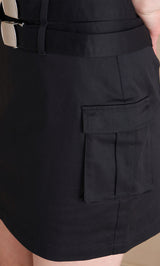 モデル:160cm(着用サイズ:S 着用カラー:BLK)