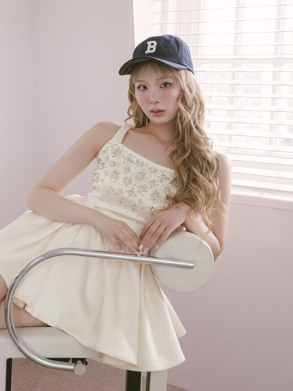 モデル:163cm(着用サイズ:FREE 着用カラー:IVO)
