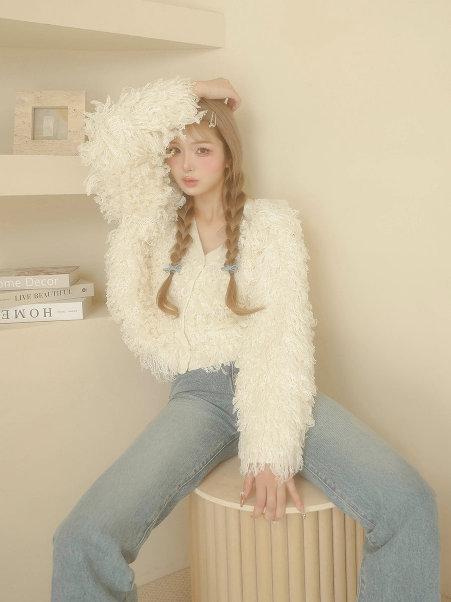 モデル:163cm(着用サイズ:FREE 着用カラー:IVO)