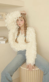 モデル:163cm(着用サイズ:FREE 着用カラー:IVO)