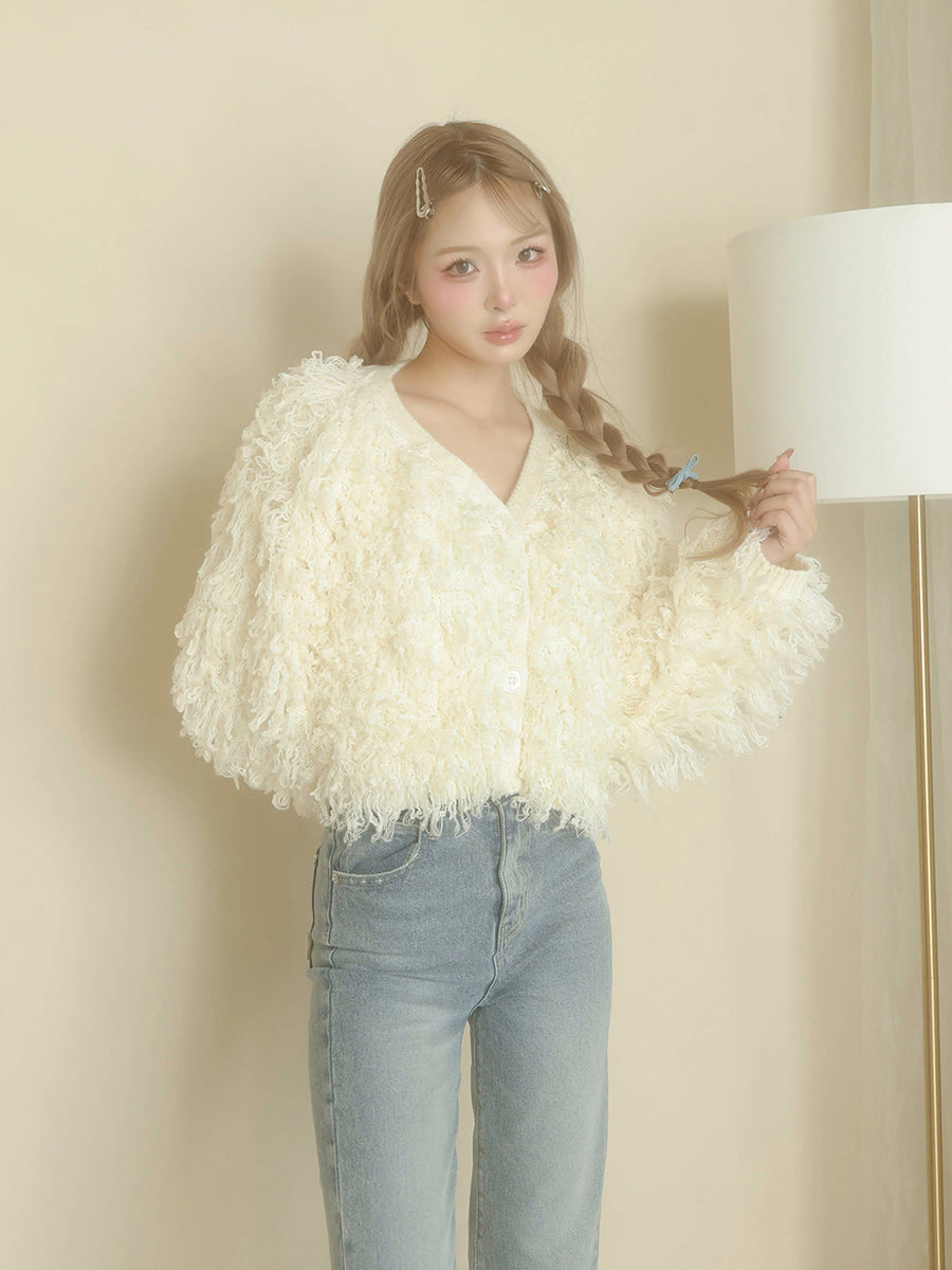 モデル:163cm(着用サイズ:FREE 着用カラー:IVO)