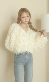 モデル:163cm(着用サイズ:FREE 着用カラー:IVO)