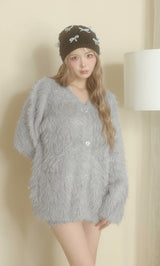 モデル:163cm(着用サイズ:FREE 着用カラー:GRY)