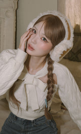 モデル:163cm(着用サイズ:FREE 着用カラー:WHT)