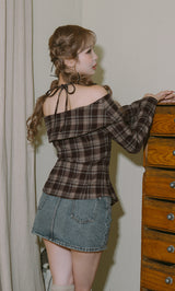 モデル:163cm(着用サイズ:FREE 着用カラー:BRN)