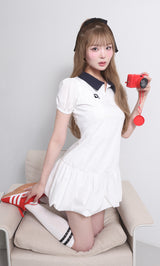 モデル:163cm(着用サイズ:FREE 着用カラー:WHT)
