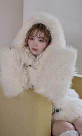モデル:163cm(着用サイズ:FREE 着用カラー:IVO)