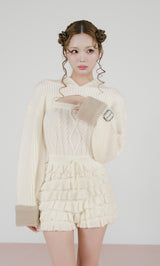 モデル:163cm(着用サイズ:FREE 着用カラー:WHT)