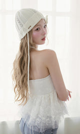 モデル:163cm(着用サイズ:FREE 着用カラー:WHT)