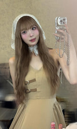 モデル:163cm(着用サイズ:FREE 着用カラー:BEG)