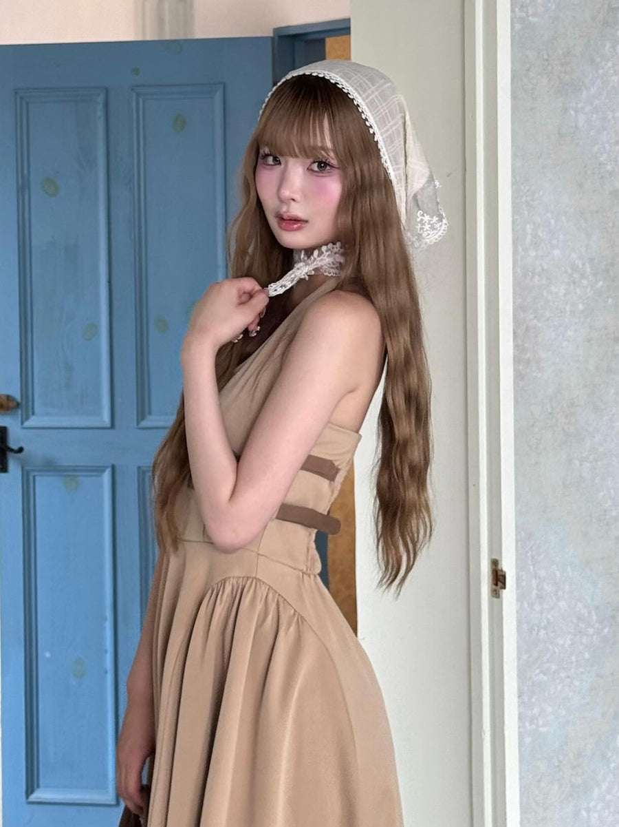 モデル:163cm(着用サイズ:FREE 着用カラー:BEG)