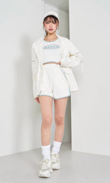 モデル:163cm(着用サイズ:FREE 着用カラー:WHT)