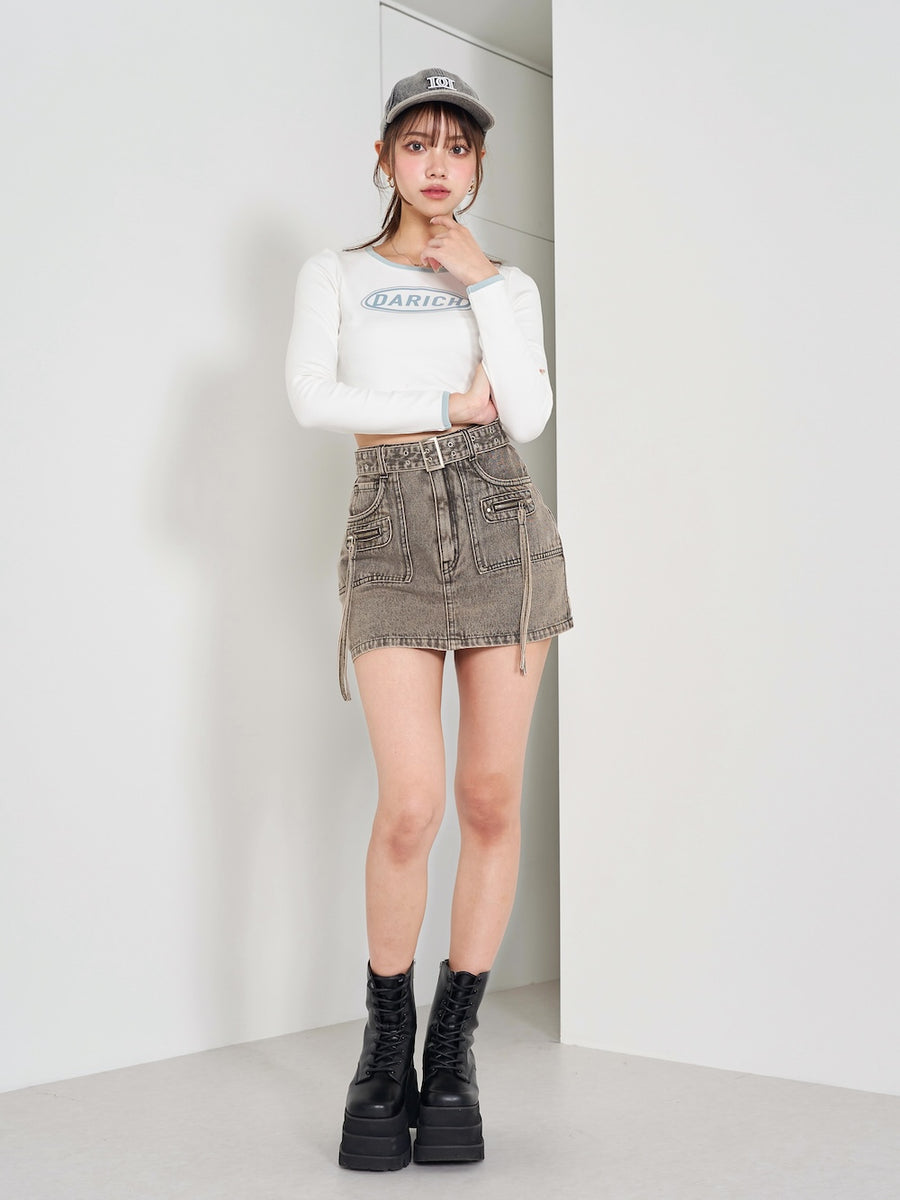 モデル:163cm(着用サイズ:S 着用カラー:BLK)
