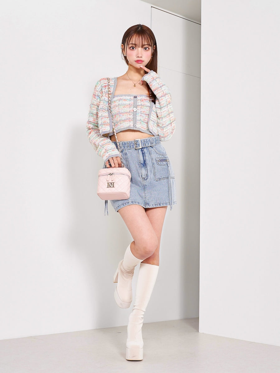 モデル:163cm(着用サイズ:FREE 着用カラー:MNT)