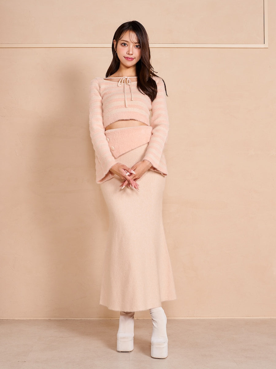 モデル:163cm(着用サイズ:FREE 着用カラー:PNK)