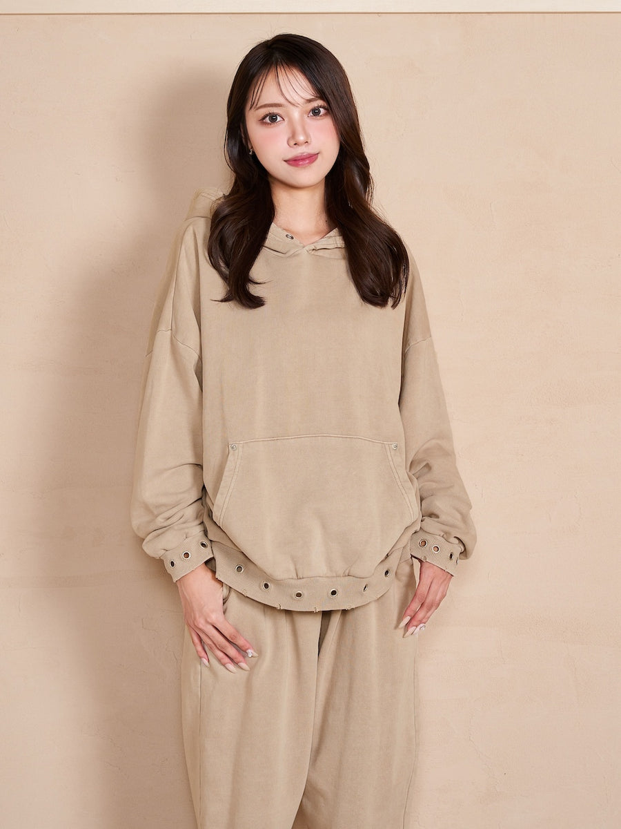 モデル:163cm(着用サイズ:FREE 着用カラー:BEG)