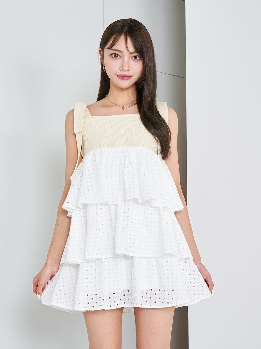 モデル:163cm(着用サイズ:FREE 着用カラー:IVO)