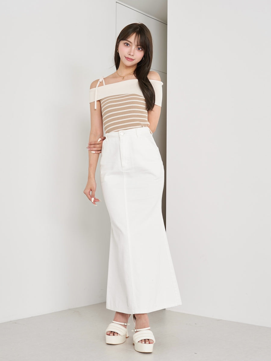 モデル:163cm(着用サイズ:FREE 着用カラー:BEG)
